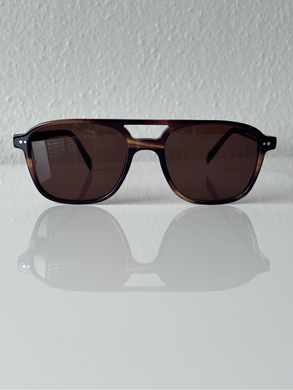 Warby Parker Brown Tortoise Sunglasses Brimmer